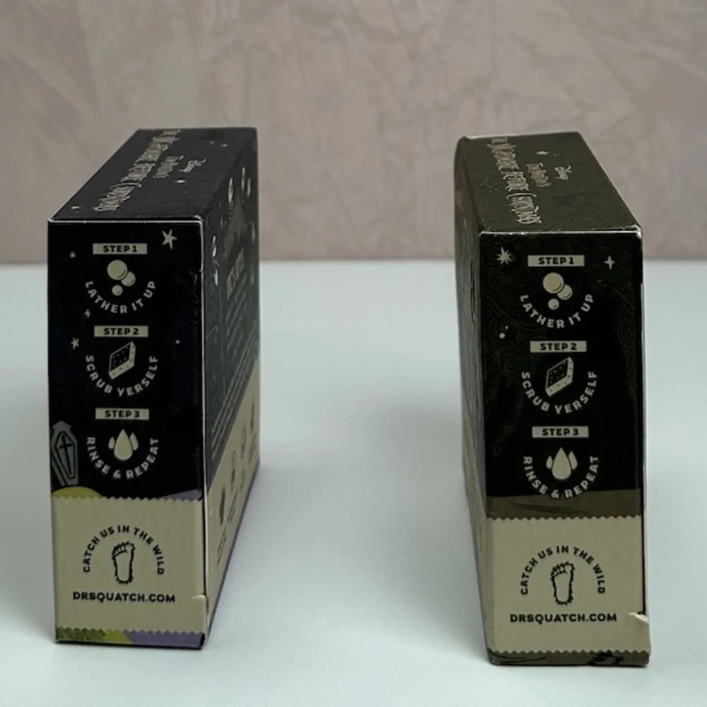 Dr. Squatch Skellington's Suds and Oogie Boogie's Brew Soap Set